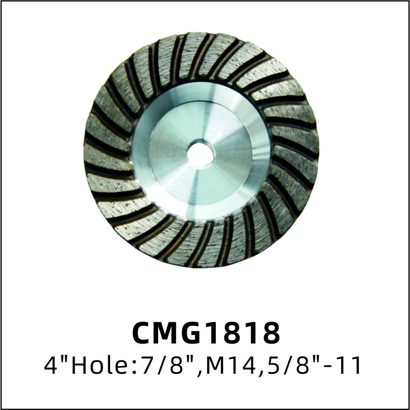 thumbnail image 2 of 4 Inch (100mm) Diamond Grinding Wheel Cup – 80 Grit For Carbide & Metal 2 of 5